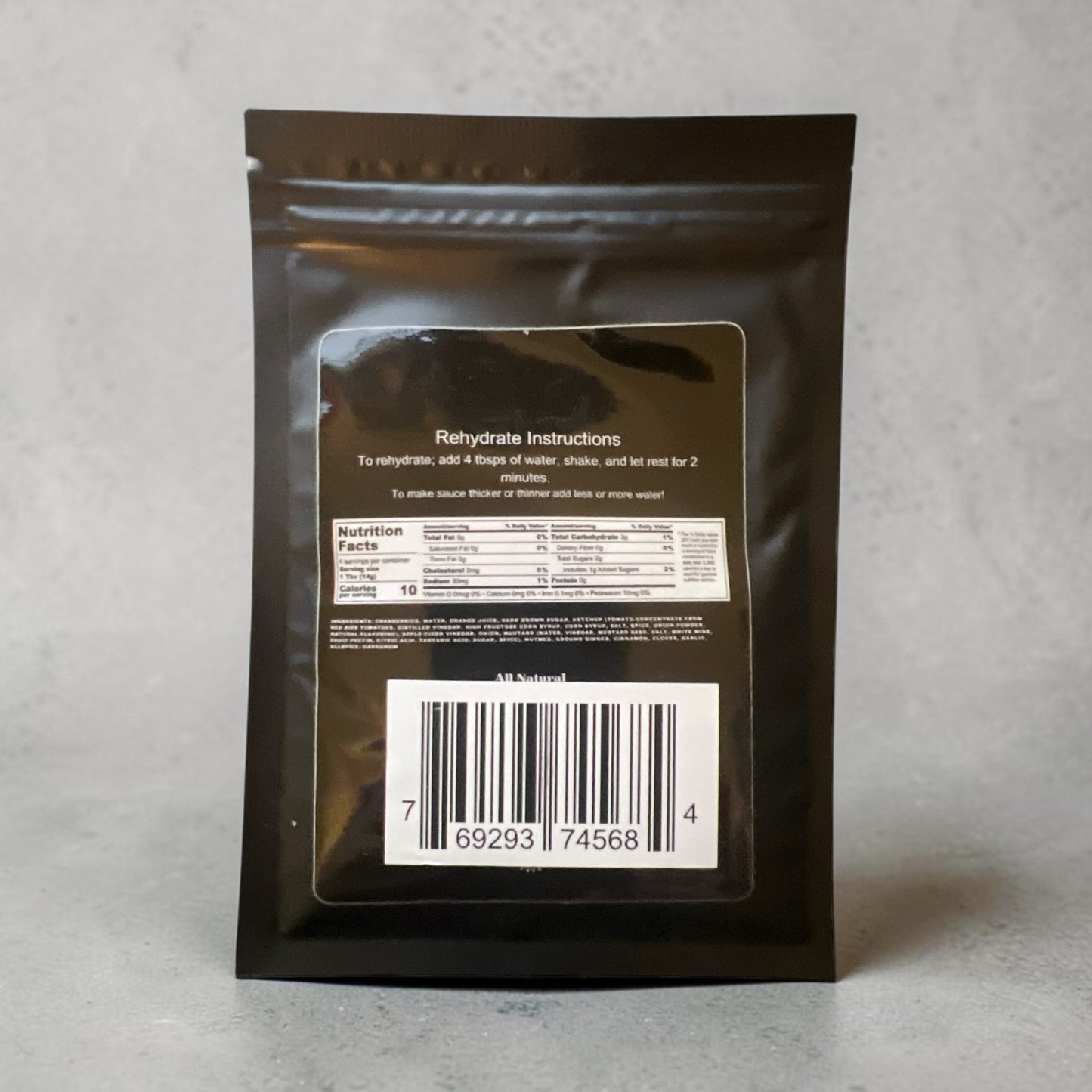 Cranberry Spice Freeze Dried BBQ Sauce