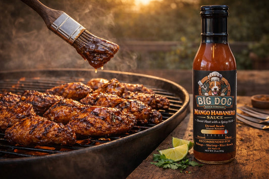 Mango Habanero BBQ Wings | Sweet Heat Grilled Chicken Wings