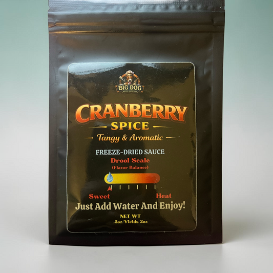 Cranberry Spice Freeze Dried BBQ Sauce