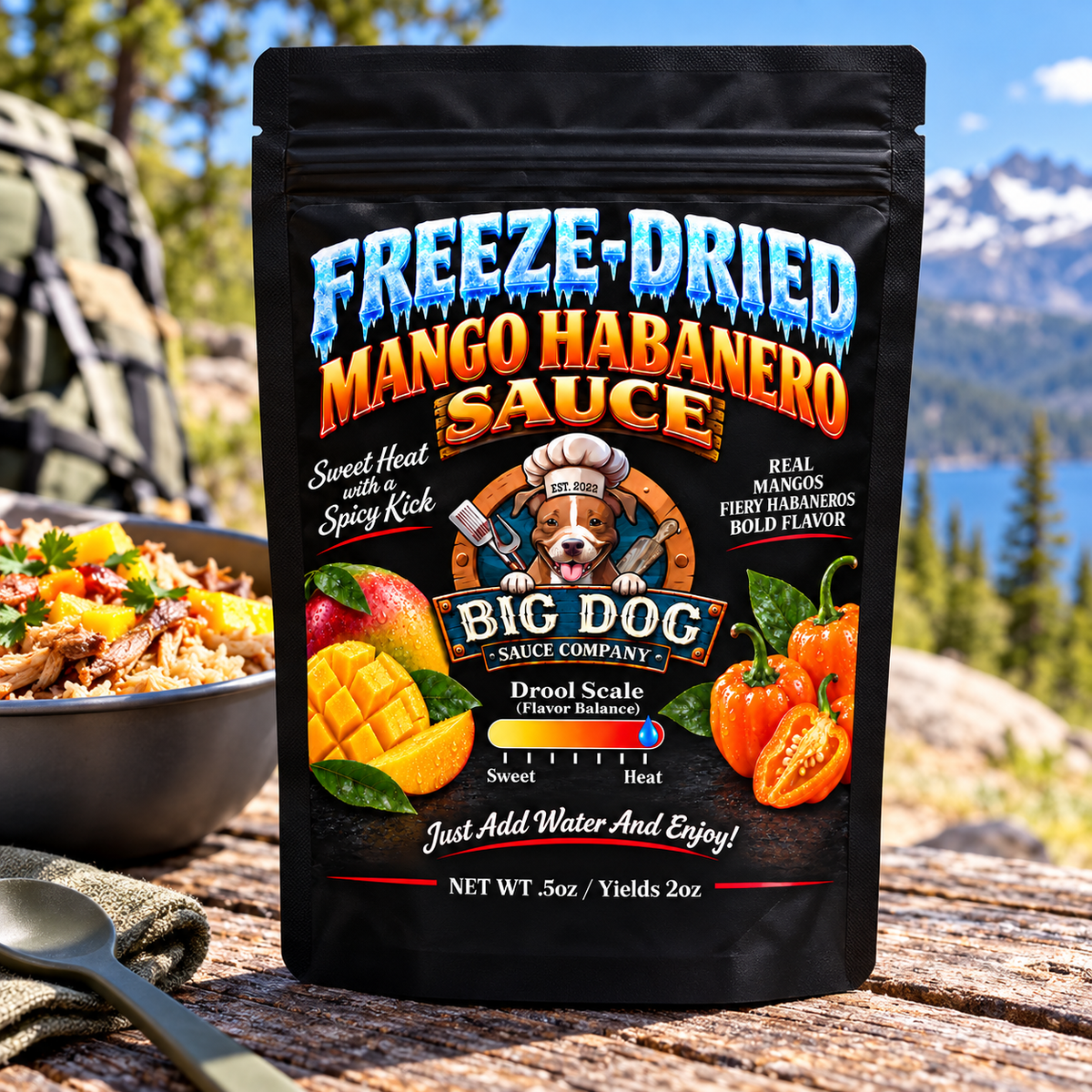 Mango Habanero Freeze-Dried BBQ Sauce – Sauce-on-the-Go