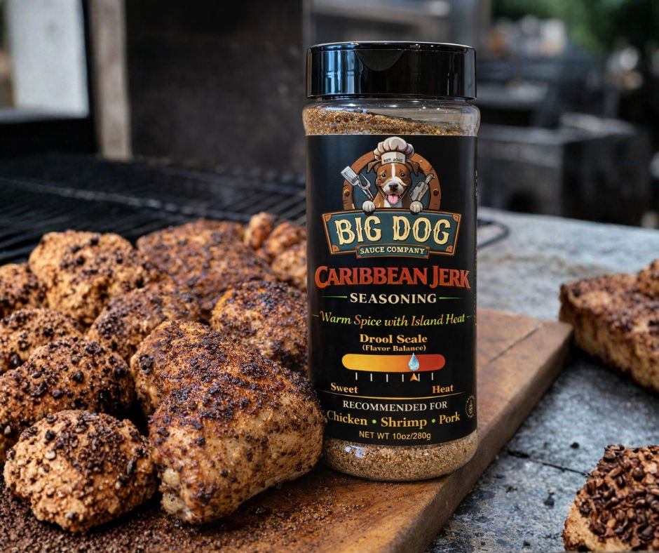 Caribbean Jerk Seasoning Rub | Big Dog Sauce Co.