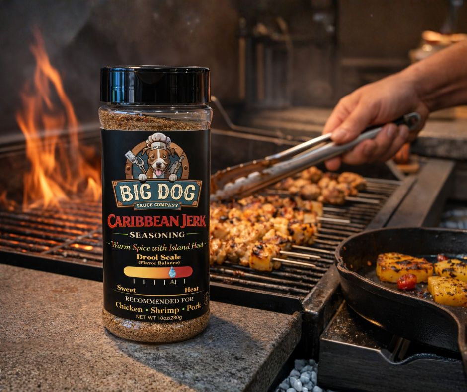 Caribbean Jerk Seasoning Rub | Big Dog Sauce Co.