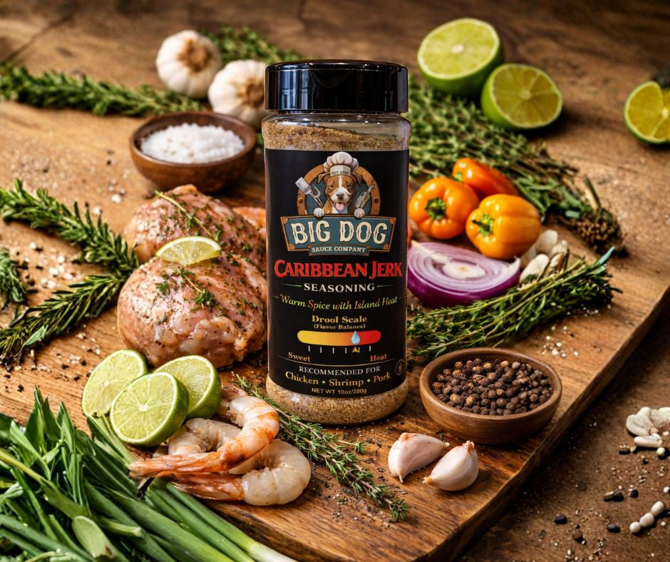 Caribbean Jerk Seasoning Rub | Big Dog Sauce Co.