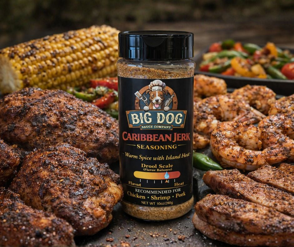 Caribbean Jerk Seasoning Rub | Big Dog Sauce Co.