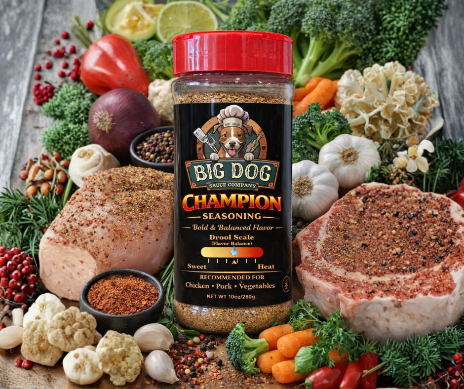 Champion BBQ Seasoning Rub | Big Dog Sauce Co.