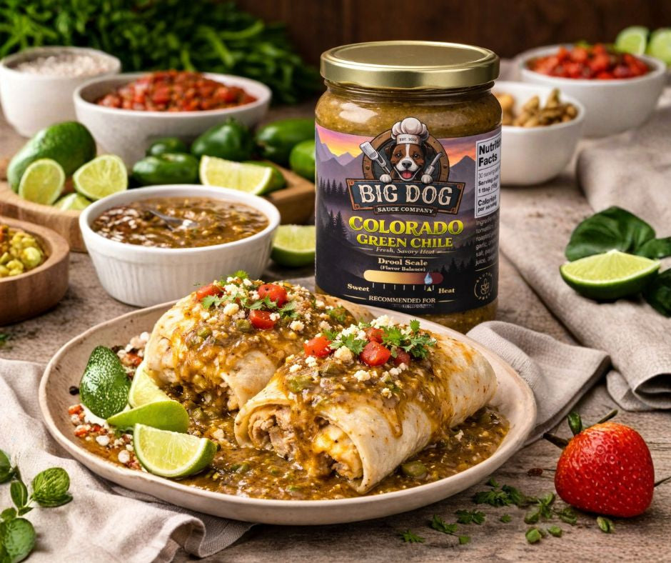 Colorado Green Chile Sauce – Savory Southwest Flavor | Big Dog Sauce Co.