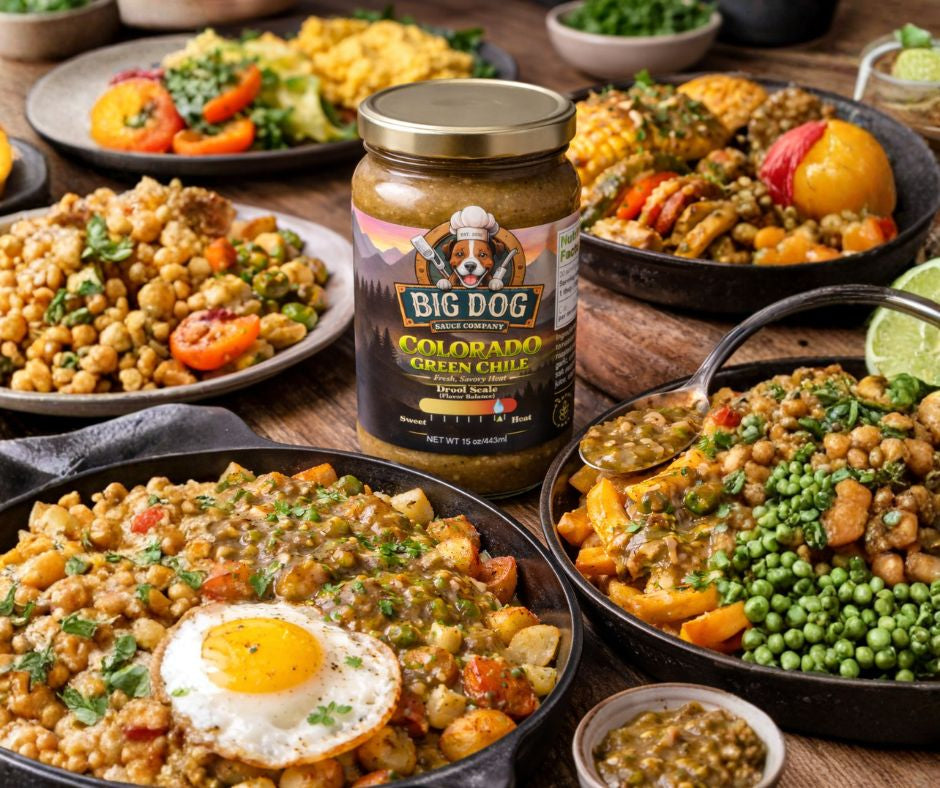 Colorado Green Chile Sauce – Savory Southwest Flavor | Big Dog Sauce Co.