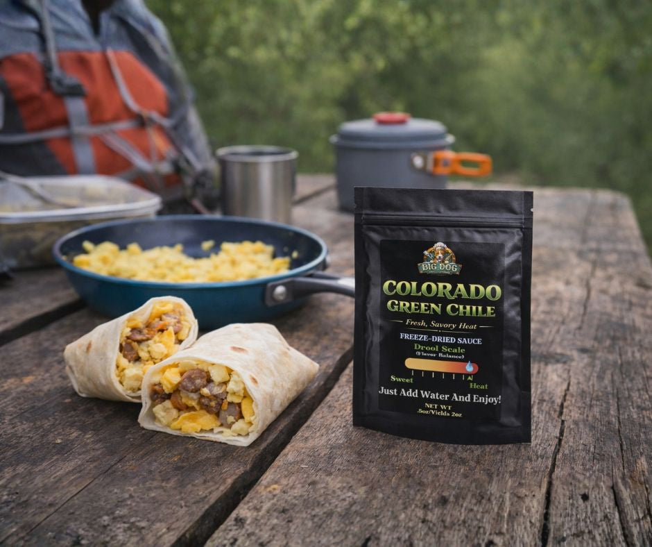Colorado Green Chile Freeze-Dried BBQ Sauce – 3 Pack | Big Dog Sauce Co.