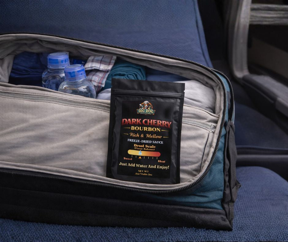 Dark Cherry Bourbon Freeze-Dried BBQ Sauce – 3 Pack | Big Dog Sauce Co.