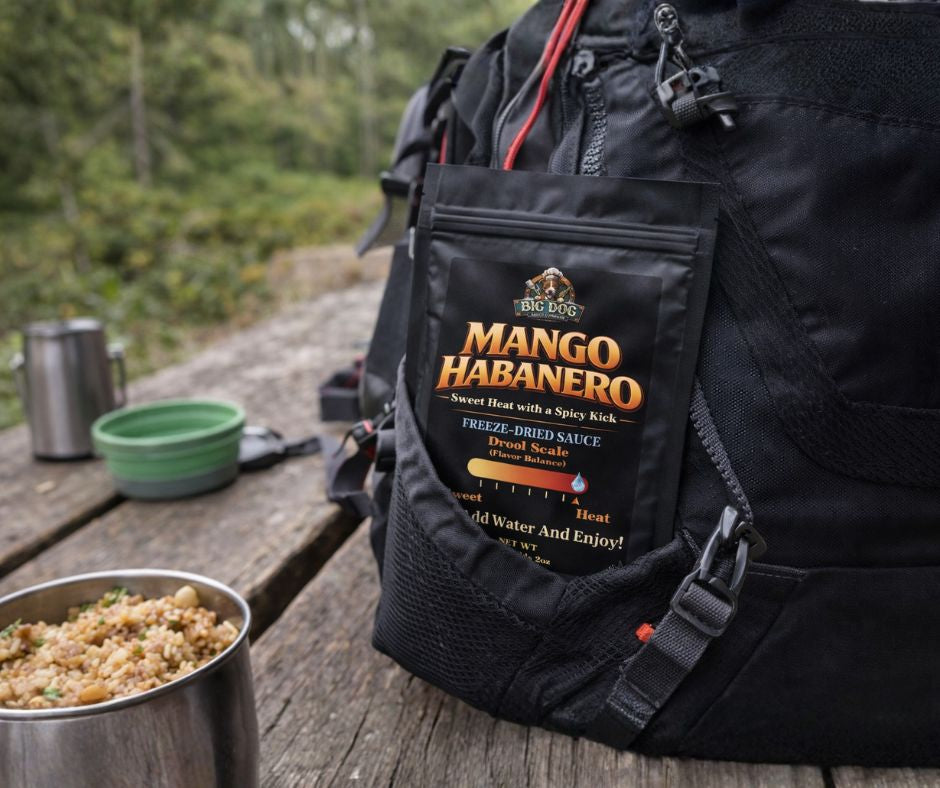 Mango Habanero Freeze-Dried BBQ Sauce – 3 Pack | Big Dog Sauce Co.