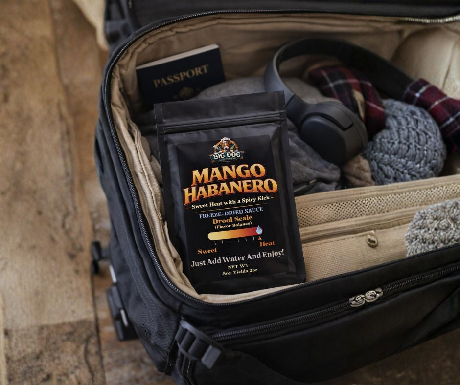 Mango Habanero Freeze-Dried BBQ Sauce – 3 Pack | Big Dog Sauce Co.