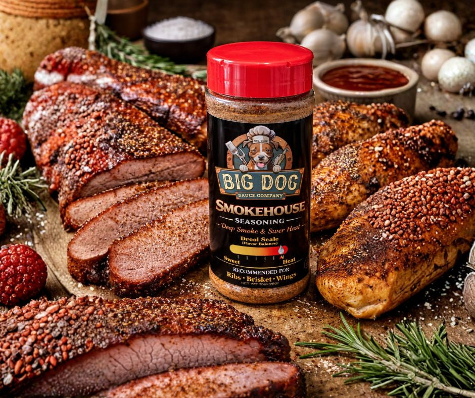 Smokehouse BBQ Seasoning Rub | Big Dog Sauce Co.