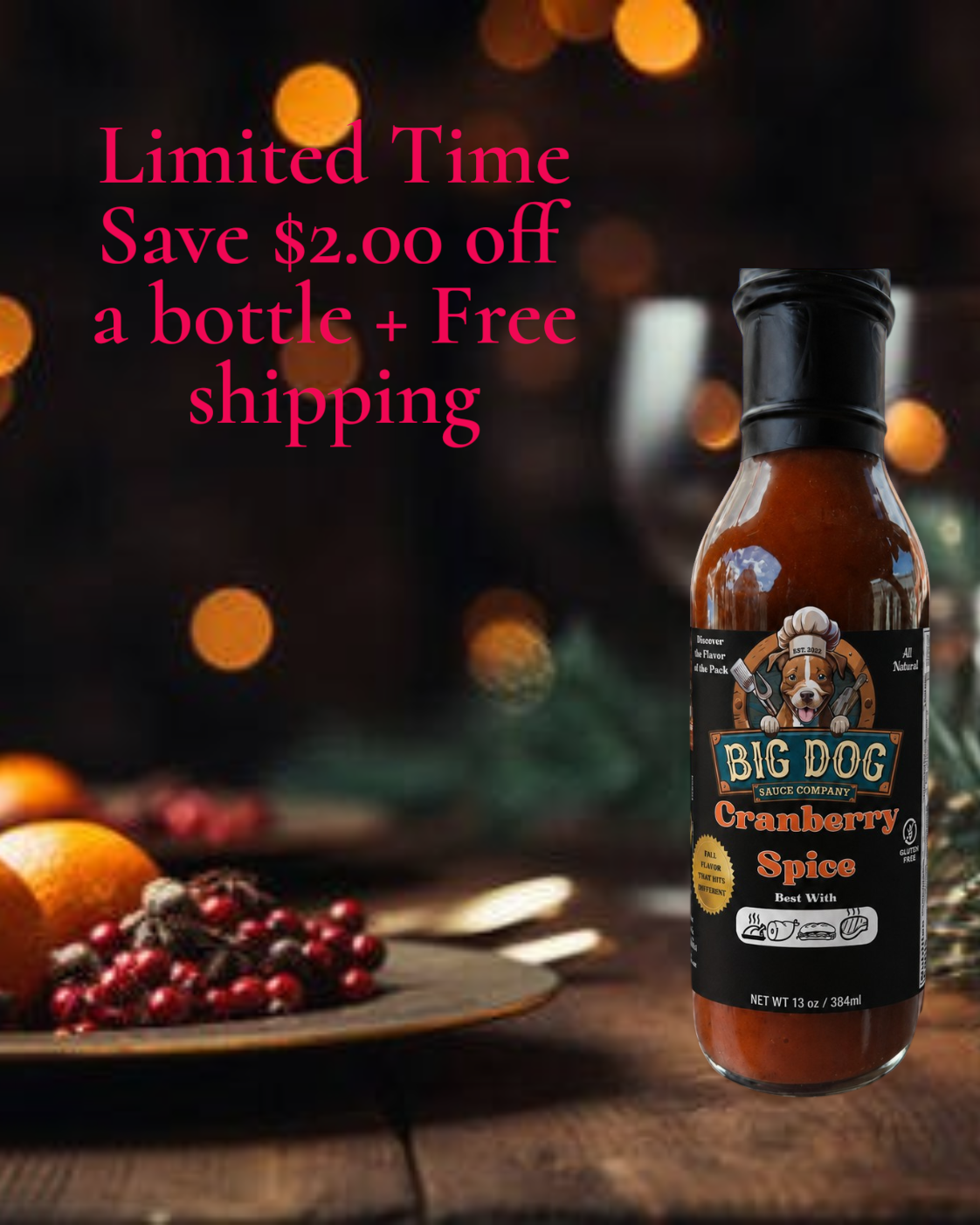 Cranberry Spice Sauce